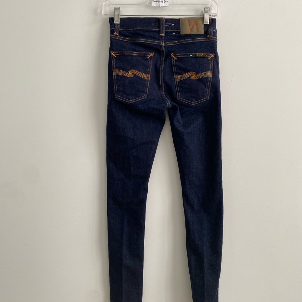 Nudie Jeans Women's Dark Blue Skinny Jeans